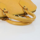 LOUIS VUITTON Epi Alma Hand Bag Yellow M52149 LV Auth 153501-7