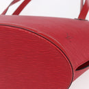LOUIS VUITTON Epi Saint Jacques Shopping Shoulder Bag Red M52277 LV Auth 153502-14