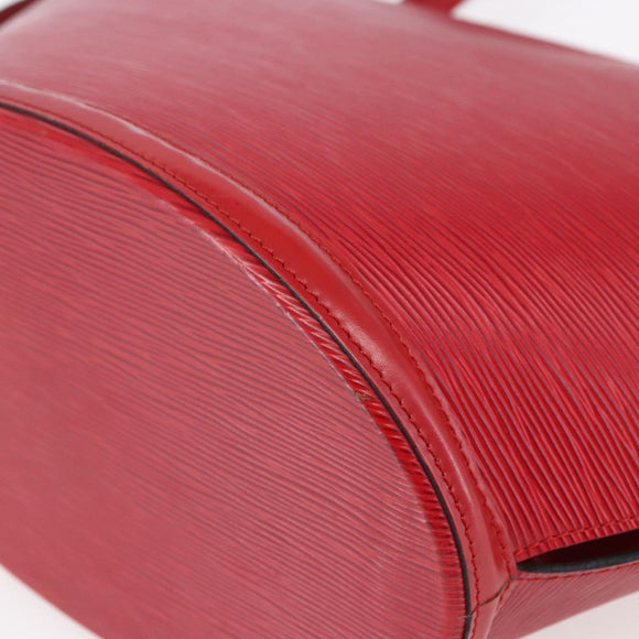 LOUIS VUITTON Epi Saint Jacques Shopping Shoulder Bag Red M52277 LV Auth 153502