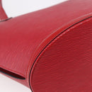 LOUIS VUITTON Epi Saint Jacques Shopping Shoulder Bag Red M52277 LV Auth 153502-9