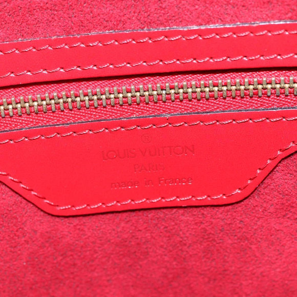 LOUIS VUITTON Epi Saint Jacques Shopping Shoulder Bag Red M52277 LV Auth 153502