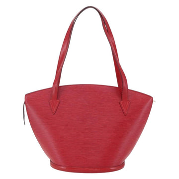 LOUIS VUITTON Epi Saint Jacques Shopping Shoulder Bag Red M52277 LV Auth 153502 - 0