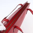 LOUIS VUITTON Epi Saint Jacques Shopping Shoulder Bag Red M52277 LV Auth 153502-6