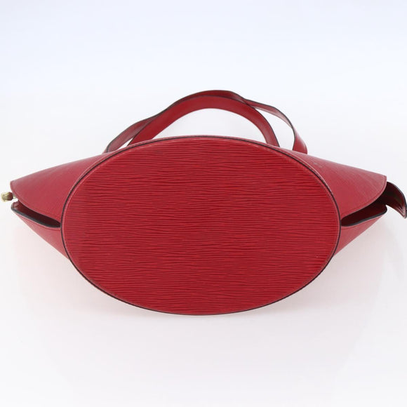 LOUIS VUITTON Epi Saint Jacques Shopping Shoulder Bag Red M52277 LV Auth 153502