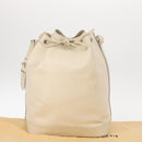 LOUIS VUITTON Epi Noe Shoulder Bag White Yvoire M4084J LV Auth 153505V-12