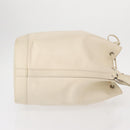 LOUIS VUITTON Epi Noe Shoulder Bag White Yvoire M4084J LV Auth 153505V-3