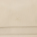 LOUIS VUITTON Epi Noe Shoulder Bag White Yvoire M4084J LV Auth 153505V-4