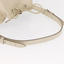 LOUIS VUITTON Epi Noe Shoulder Bag White Yvoire M4084J LV Auth 153505V-8