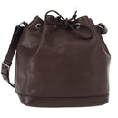 LOUIS VUITTON Epi Petit Noe Shoulder Bag Mocha M5901D LV Auth 153506-1