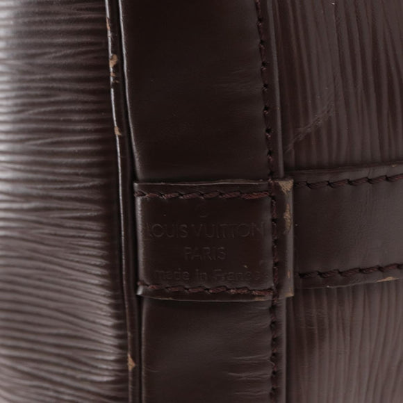 LOUIS VUITTON Epi Petit Noe Shoulder Bag Mocha M5901D LV Auth 153506