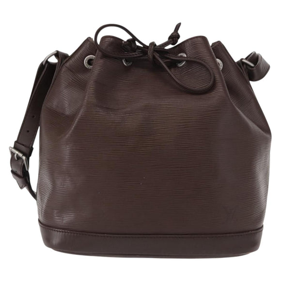 LOUIS VUITTON Epi Petit Noe Shoulder Bag Mocha M5901D LV Auth 153506