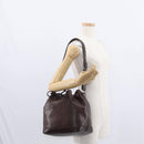 LOUIS VUITTON Epi Petit Noe Shoulder Bag Mocha M5901D LV Auth 153506-21