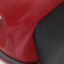 LOUIS VUITTON Epi Petit Noe Shoulder Bag Bicolor Black Red M44017 LV Auth 153507-15