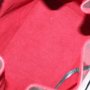 LOUIS VUITTON Epi Petit Noe Shoulder Bag Bicolor Black Red M44017 LV Auth 153507-10