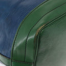 LOUIS VUITTON Epi Noe Shoulder Bag Bicolor Green Blue M44044 LV Auth 153509-15