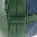 LOUIS VUITTON Epi Noe Shoulder Bag Bicolor Green Blue M44044 LV Auth 153509-17