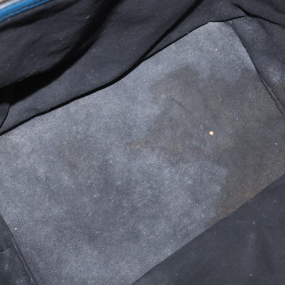 LOUIS VUITTON Epi Noe Shoulder Bag Bicolor Green Blue M44044 LV Auth 153509