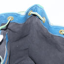 LOUIS VUITTON Epi Noe Shoulder Bag Bicolor Green Blue M44044 LV Auth 153509-19