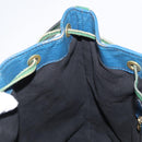 LOUIS VUITTON Epi Noe Shoulder Bag Bicolor Green Blue M44044 LV Auth 153509-20