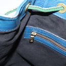 LOUIS VUITTON Epi Noe Shoulder Bag Bicolor Green Blue M44044 LV Auth 153509-21