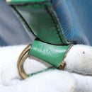 LOUIS VUITTON Epi Noe Shoulder Bag Bicolor Green Blue M44044 LV Auth 153509-12