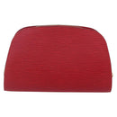 LOUIS VUITTON Epi Dauphine MM Pouch Red M48457 LV Auth 153510-2