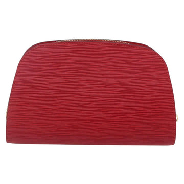 LOUIS VUITTON Epi Dauphine MM Pouch Red M48457 LV Auth 153510 - 0