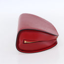 LOUIS VUITTON Epi Dauphine MM Pouch Red M48457 LV Auth 153510-4