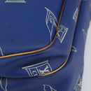 LOUIS VUITTON LV Cup Sac Cowes Bag Coated Canvas Blue M80008 LV Auth 153511-11