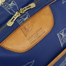 LOUIS VUITTON LV Cup Sac Cowes Bag Coated Canvas Blue M80008 LV Auth 153511-15