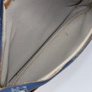 LOUIS VUITTON LV Cup Sac Cowes Bag Coated Canvas Blue M80008 LV Auth 153511-18