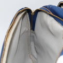 LOUIS VUITTON LV Cup Sac Cowes Bag Coated Canvas Blue M80008 LV Auth 153511-20