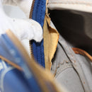 LOUIS VUITTON LV Cup Sac Cowes Bag Coated Canvas Blue M80008 LV Auth 153511-23