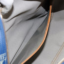 LOUIS VUITTON LV Cup Sac Cowes Bag Coated Canvas Blue M80008 LV Auth 153511-24