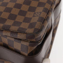 LOUIS VUITTON Damier Ebene Naviglio Shoulder Bag N45255 LV Auth 153512-9