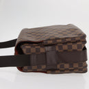 LOUIS VUITTON Damier Ebene Naviglio Shoulder Bag N45255 LV Auth 153512-4