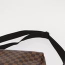 LOUIS VUITTON Damier Ebene Naviglio Shoulder Bag N45255 LV Auth 153512-8