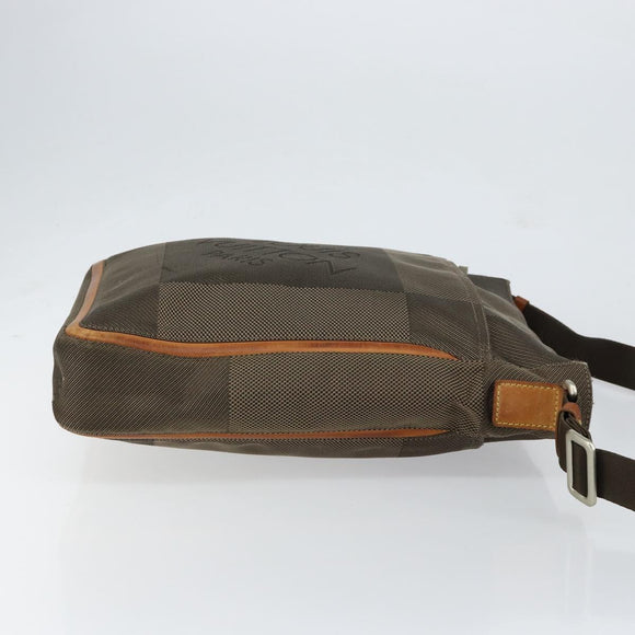 LOUIS VUITTON Damier Geant Compignon Messenger bag Khaki M93045 LV Auth 153513