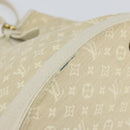 LOUIS VUITTON Monogram Mini Lin Bucket PM Shoulder Bag Dunne M95316 Auth 153514-10