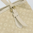 LOUIS VUITTON Monogram Mini Lin Bucket PM Shoulder Bag Dunne M95316 Auth 153514-17