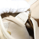 LOUIS VUITTON Monogram Mini Lin Bucket PM Shoulder Bag Dunne M95316 Auth 153514-12