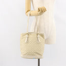 LOUIS VUITTON Monogram Mini Lin Bucket PM Shoulder Bag Dunne M95316 Auth 153514-24