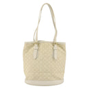 LOUIS VUITTON Monogram Mini Lin Bucket PM Shoulder Bag Dunne M95316 Auth 153514-2