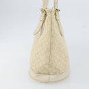 LOUIS VUITTON Monogram Mini Lin Bucket PM Shoulder Bag Dunne M95316 Auth 153514-3