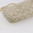 LOUIS VUITTON Mini Lin Mini Pochette Accessoires Pouch Dunne Auth 153515-14