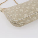 LOUIS VUITTON Mini Lin Mini Pochette Accessoires Pouch Dunne Auth 153515-16