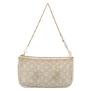 LOUIS VUITTON Mini Lin Mini Pochette Accessoires Pouch Dunne Auth 153515-13