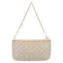 LOUIS VUITTON Mini Lin Mini Pochette Accessoires Pouch Dunne Auth 153515-2