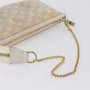 LOUIS VUITTON Mini Lin Mini Pochette Accessoires Pouch Dunne Auth 153515-7