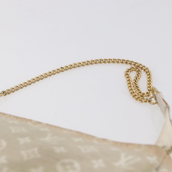 LOUIS VUITTON Mini Lin Mini Pochette Accessoires Pouch Dunne Auth 153515